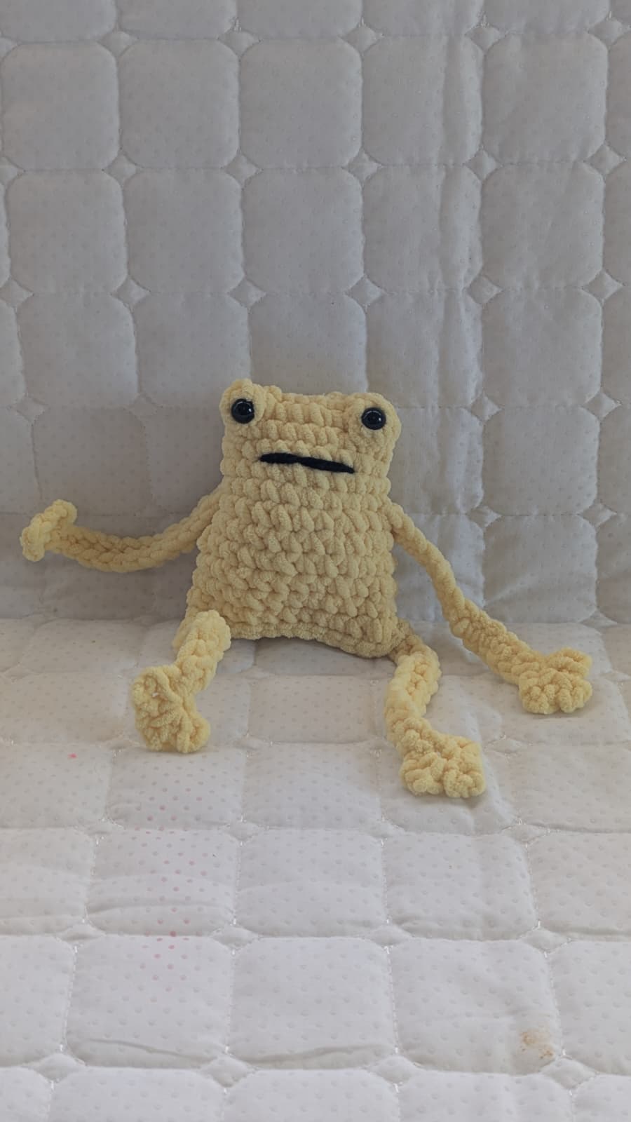Handmade Crochet Green Frog Plush – Cute Amigurumi Soft Toy