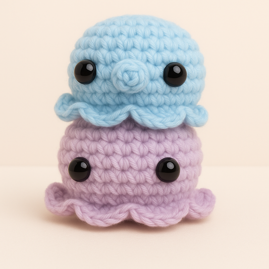 Handmade Crochet Octopus Plush – Cute Ocean Animal Soft Toy
