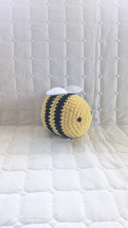 Crochet Bumble Bee – Handmade Plush Toy, Cute Bee Gift