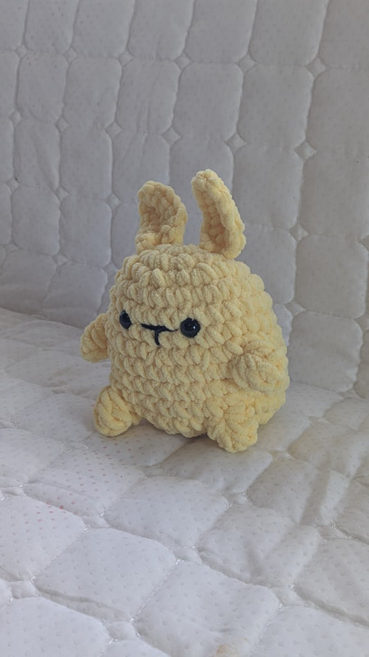 Handmade Crochet Yellow Bunny – Soft Plush Toy, Cute Bunny Gift